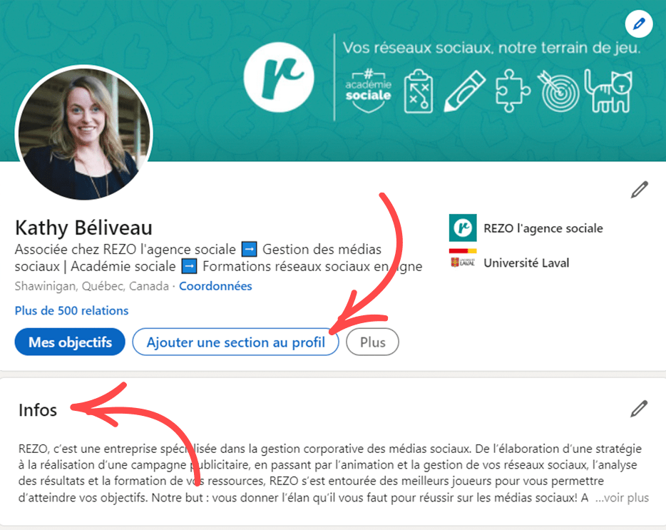 optimisation profil Linkedin